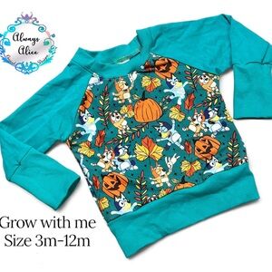 Bluey Grow with me sweater